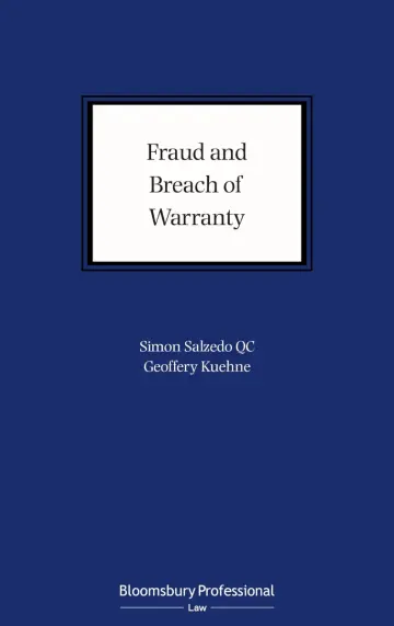 Cover of Fraud and Breach of Warranty