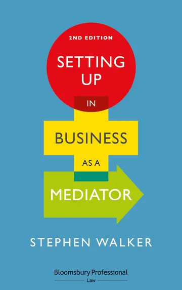 Cover of Setting up in Business as a Mediator