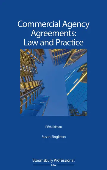 Cover of Commercial Agency Agreements