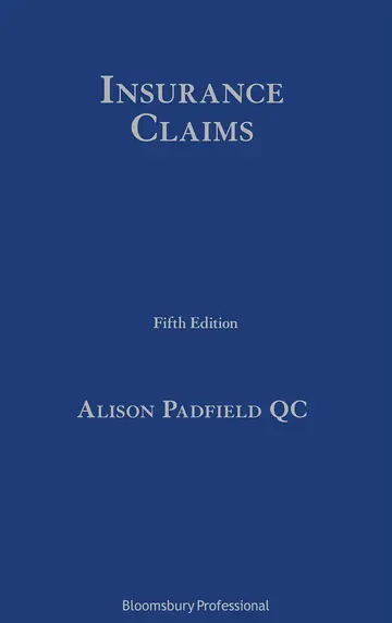 Cover of Insurance Claims