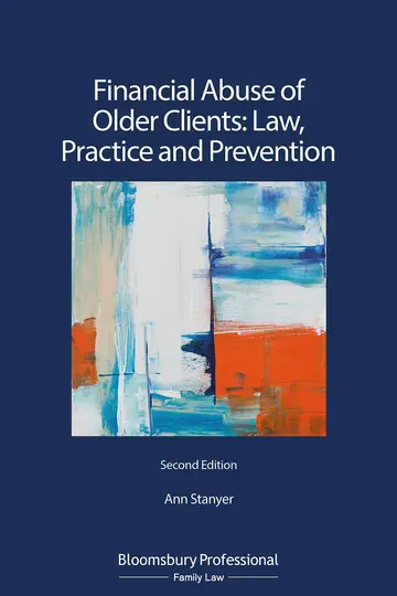 Cover of Financial Abuse of Older Clients