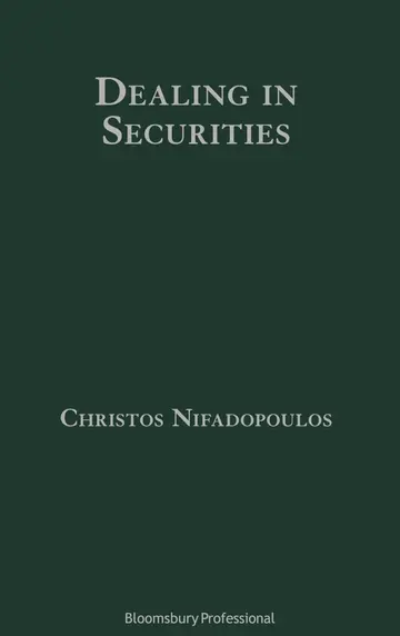 Cover of Dealing in Securities