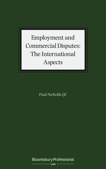 Cover of Employment and Commercial Disputes