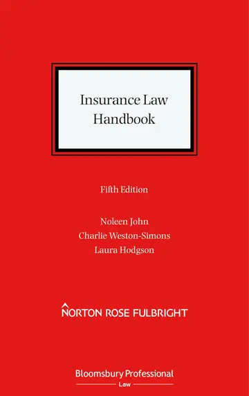 Cover of Insurance Law Handbook