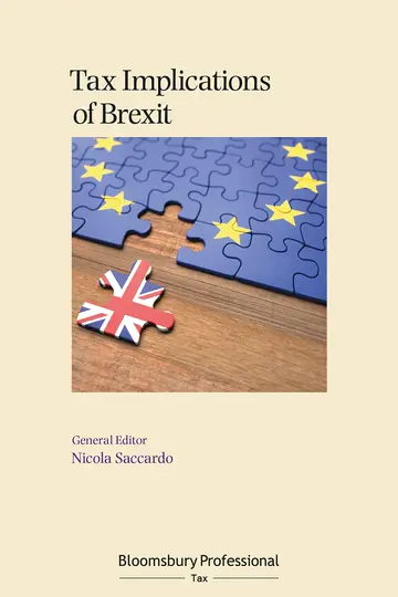 Cover of Tax Implications of Brexit