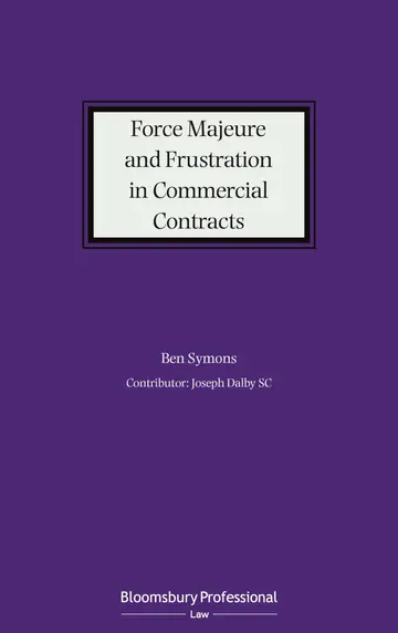 Cover of Force Majeure and Frustration in Commercial Contracts