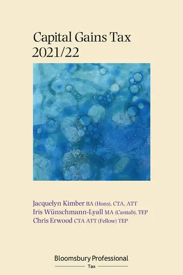 Cover of Capital Gains Tax 2021/22