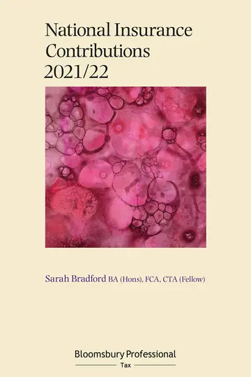 Cover of National Insurance Contributions 2021/22