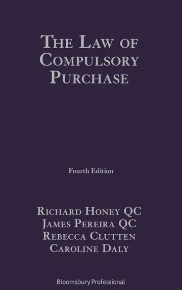 Cover of The Law of Compulsory Purchase
