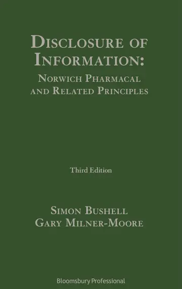 Cover of Disclosure of Information