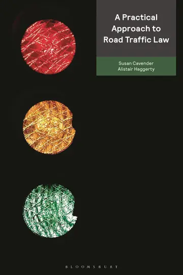 Cover of A Practical Approach to Road Traffic Law