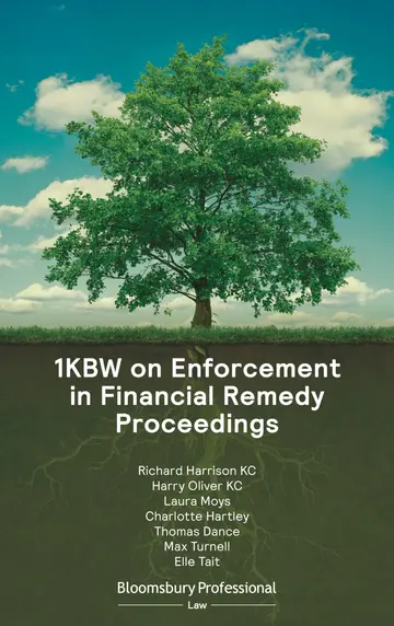 Cover of 1kbw on Enforcement in Financial Remedy Proceedings