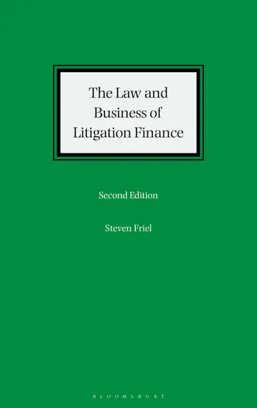 Cover of The Law and Business of Litigation Finance