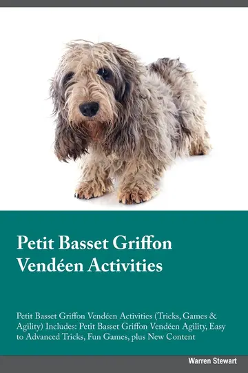 Cover of Petit Basset Griffon Vendéen Activities Petit Basset Griffon Vendéen Tricks, Games & Agility. Includes