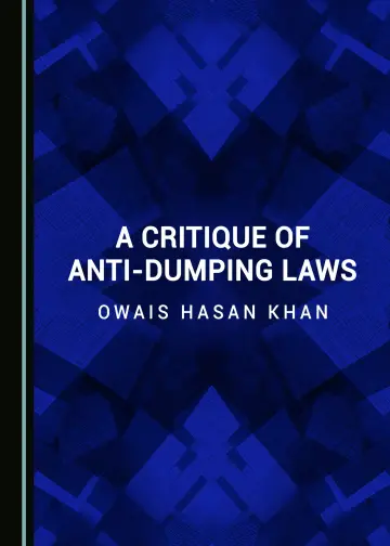 Cover of A Critique of Anti-Dumping Laws