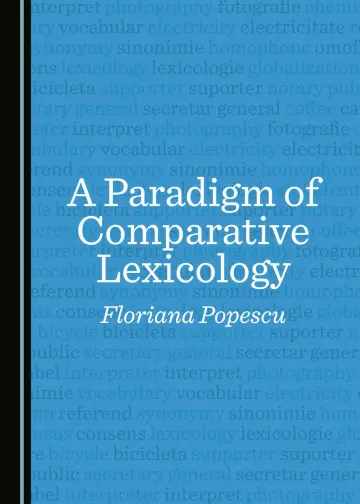 Cover of A Paradigm of Comparative Lexicology