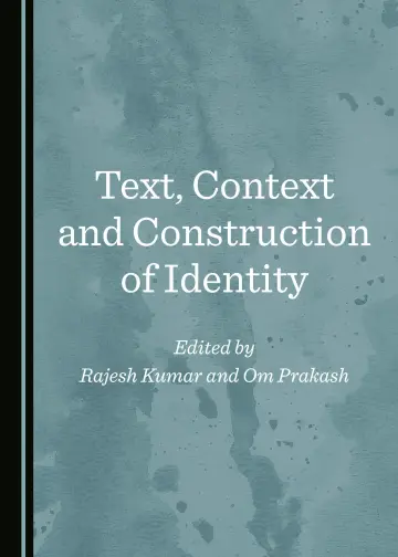 Cover of Text, Context and Construction of Identity