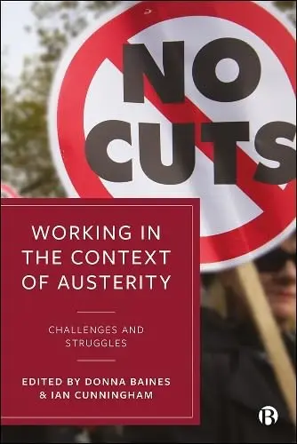 Cover of Working in the Context of Austerity