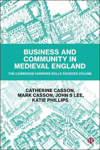 Cover of Business and Community in Medieval England Book