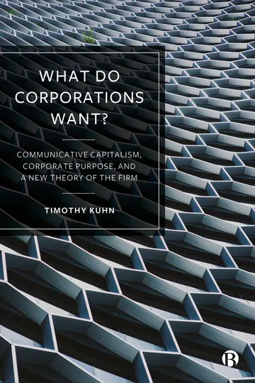 Cover of What Do Corporations Want?