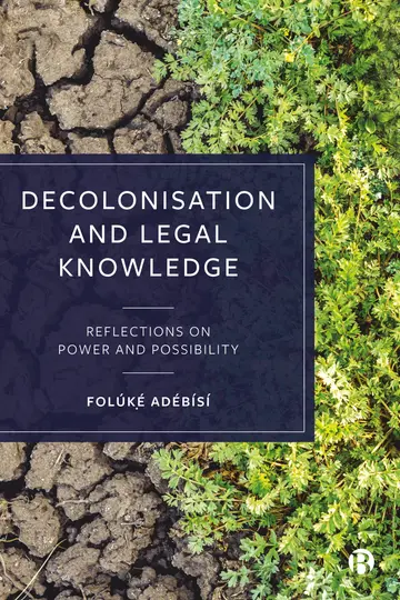 Cover of Decolonisation and Legal Knowledge