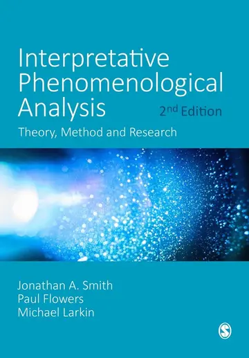Cover of Interpretative Phenomenological Analysis