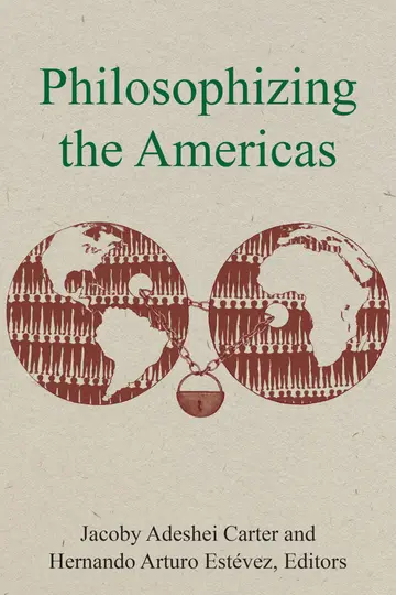 Cover of Philosophizing the Americas