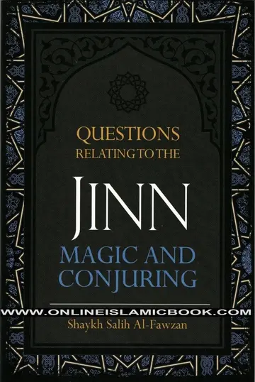 Cover of Questions Relating to the Jinn - Magic and Conjuring