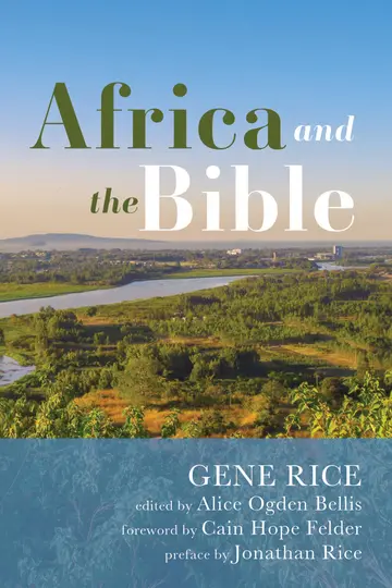 Cover of Africa and the Bible