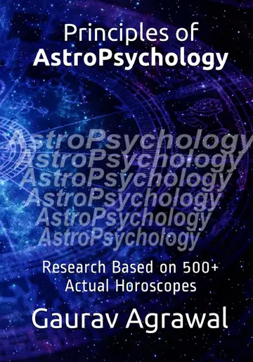 Cover of Principles of Astropsychology
