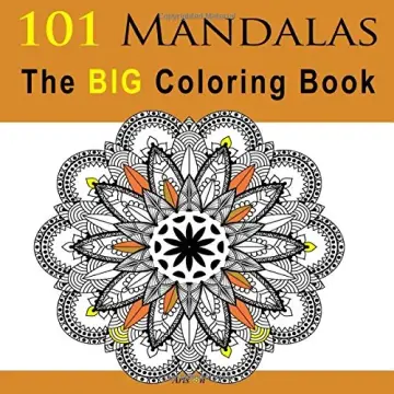 Cover of 101 Mandalas the Big Coloring Book