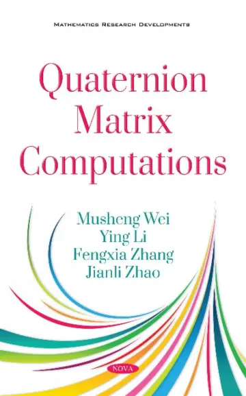 Cover of Quaternion Matrix Computations