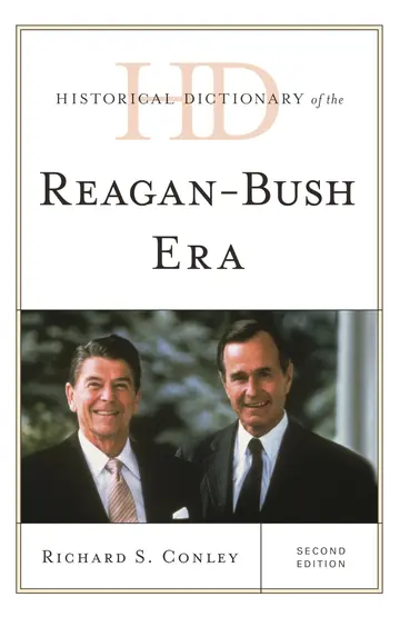Cover of Historical Dictionary of the Reagan-Bush Era