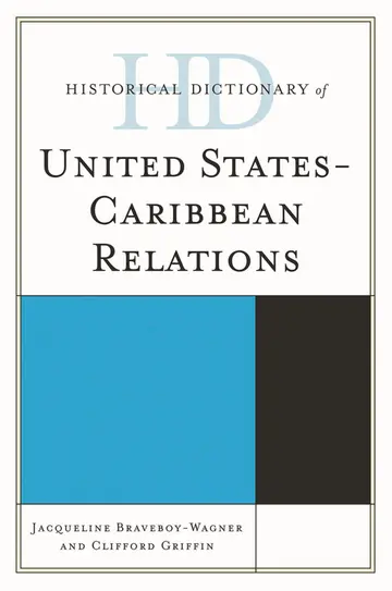 Cover of Historical Dictionary of United States-Caribbean Relations