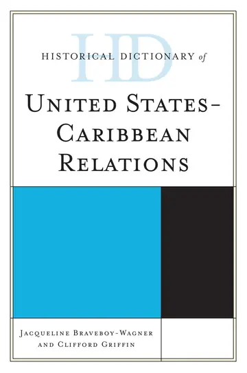 Cover of Historical Dictionary of United States-Caribbean Relations