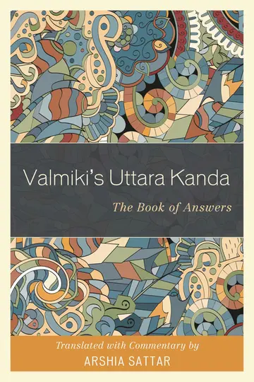 Cover of Valmiki's Uttara Kanda