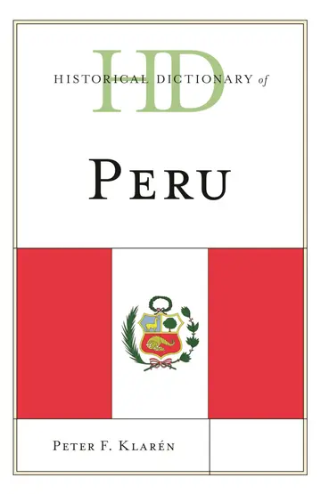 Cover of Historical Dictionary of Peru