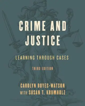 Cover of Crime and Justice