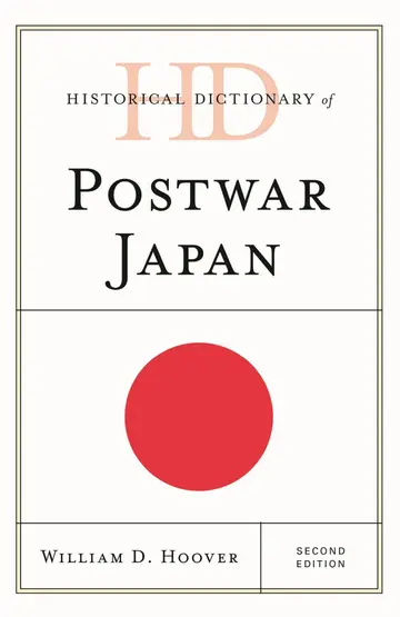 Cover of Historical Dictionary of Postwar Japan