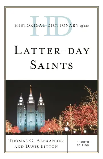 Cover of Historical Dictionary of the Latter-Day Saints