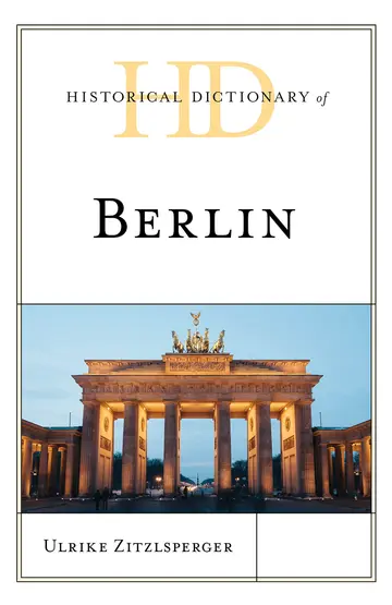 Cover of Historical Dictionary of Berlin