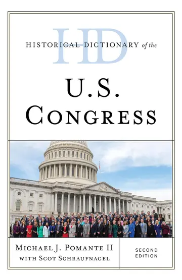 Cover of Historical Dictionary of the U.S. Congress