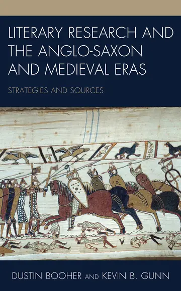 Cover of Literary Research and the Anglo-Saxon and Medieval Eras