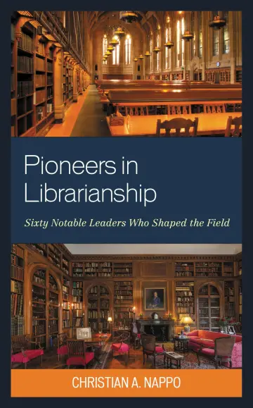 Cover of Pioneers in Librarianship