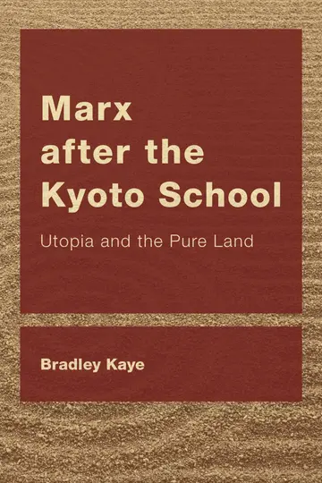 Cover of Marx After the Kyoto School