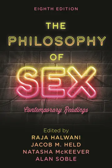 Cover of The Philosophy of Sex