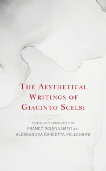 Cover of Aesthetical Writings of Giacinto Scelsi