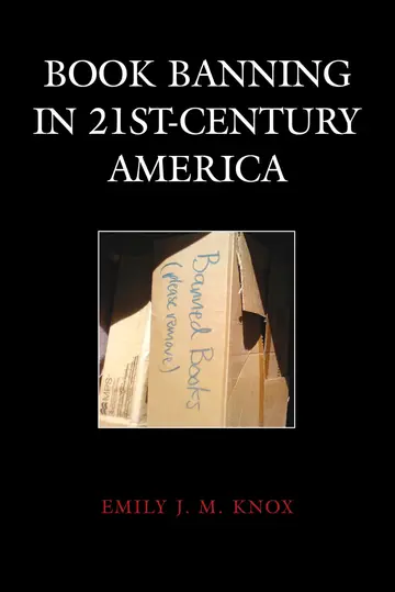 Cover of Book Banning in 21st-century America