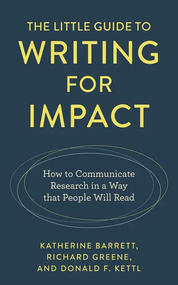 Cover of The Little Guide to Writing for Impact