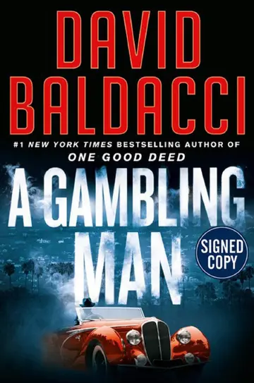 Cover of A Gambling Man - Signed / Autographed Copy